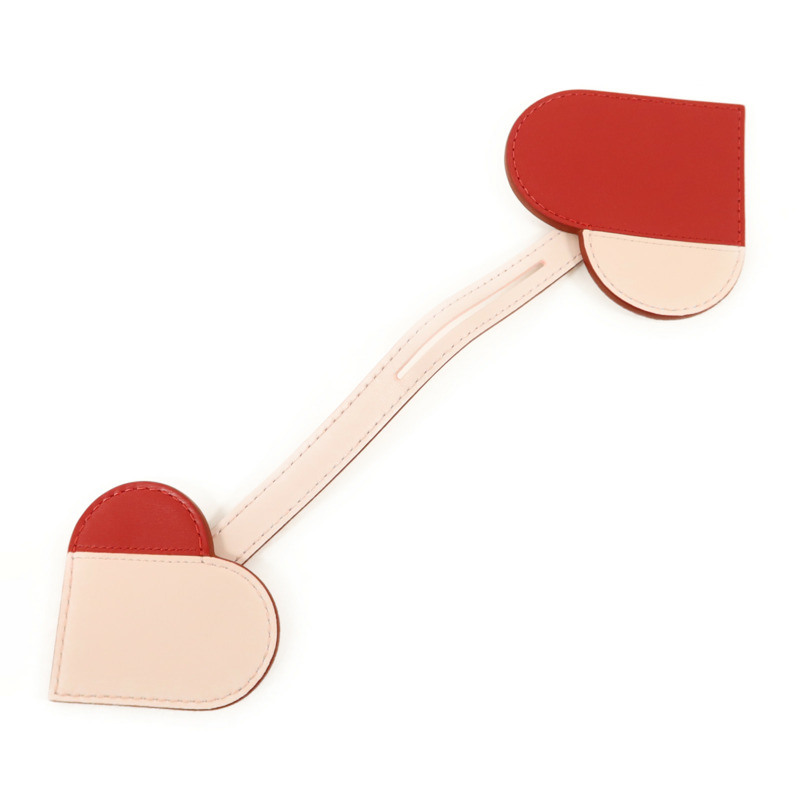 Delvaux Box Calf皮革Charms D Coeur掛飾-3