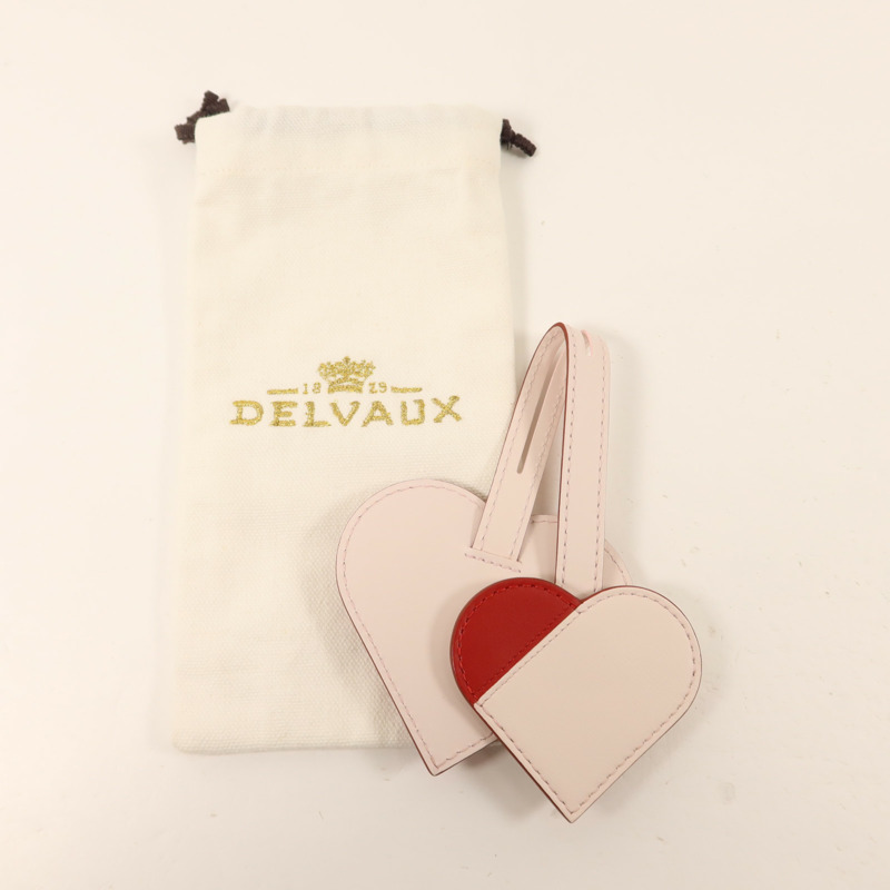Delvaux Box Calf皮革Charms D Coeur掛飾-7