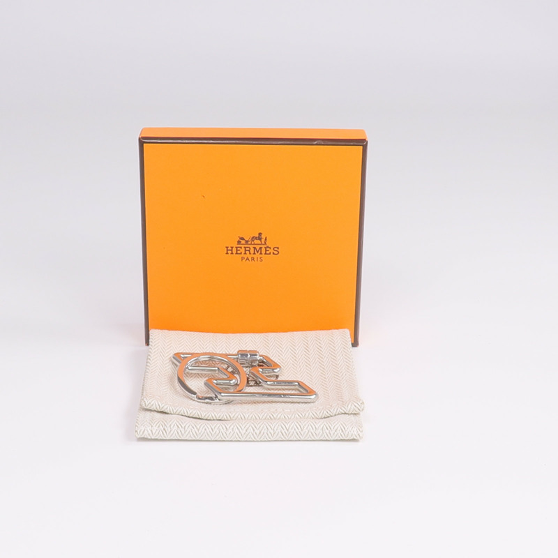 HERMES 金屬H Too Speed Key Ring鑰匙圈-7