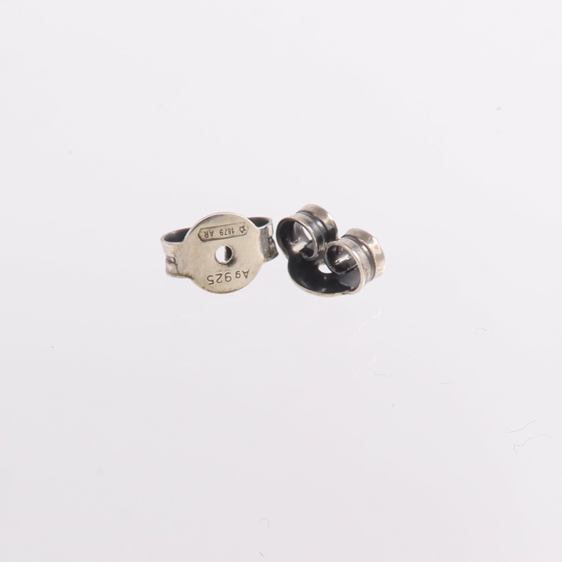 GUCCI 925純銀Interlocking Earrings耳環-4