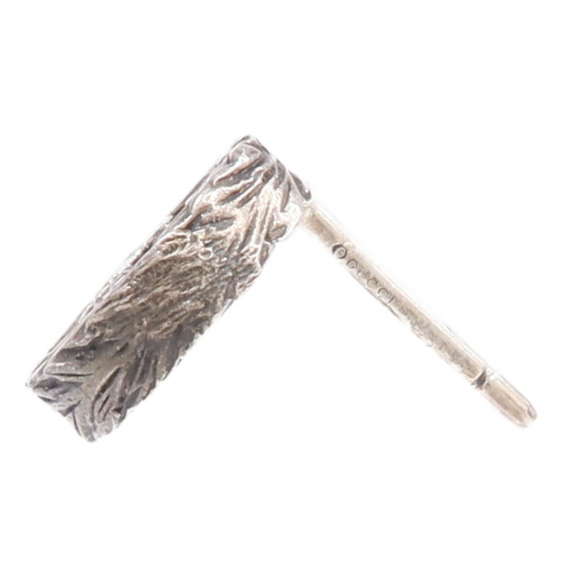 GUCCI 925純銀Interlocking Earrings耳環-6