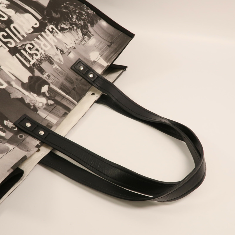 Dior 帆布Cruise 2025 Tote Bag銀扣肩背袋-7