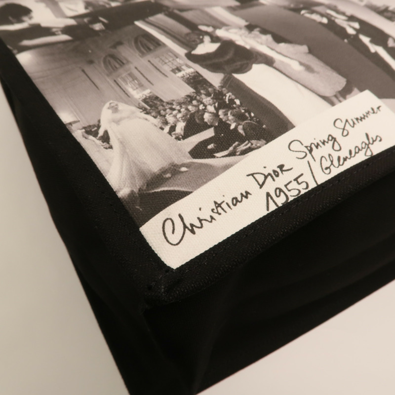 Dior 帆布Cruise 2025 Tote Bag銀扣肩背袋-11