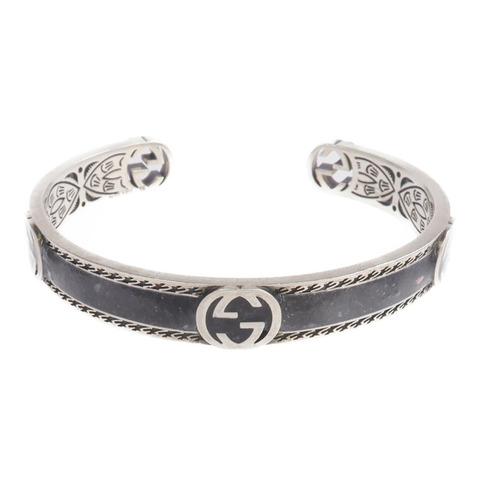 GUCCI 925純銀Interlocking Bracelet手鐲GUCCI#16
