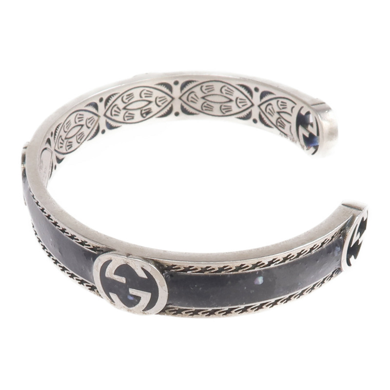 GUCCI 925純銀Interlocking Bracelet手鐲GUCCI#16-1