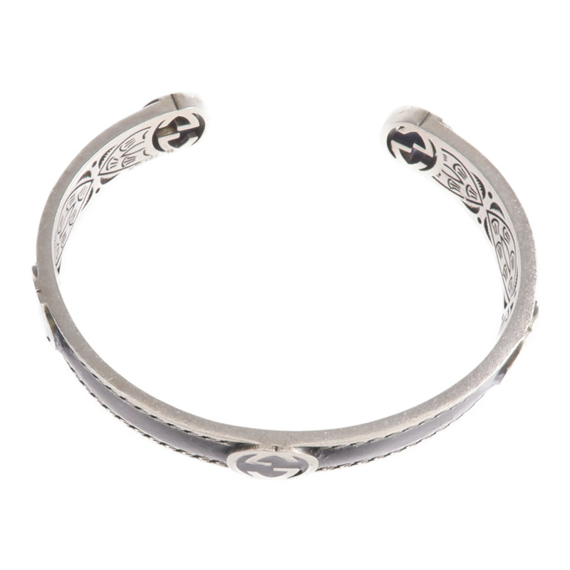 GUCCI 925純銀Interlocking Bracelet手鐲GUCCI#16-3