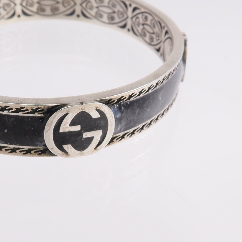 GUCCI 925純銀Interlocking Bracelet手鐲GUCCI#16-6