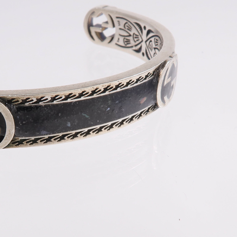 GUCCI 925純銀Interlocking Bracelet手鐲GUCCI#16-7
