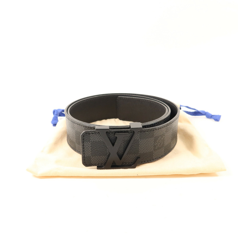 LOUIS VUITTON Damier Graphite Belt皮帶-9
