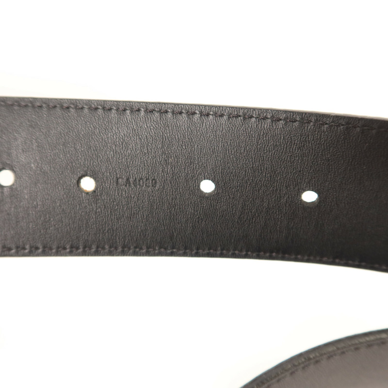 LOUIS VUITTON Damier Graphite Belt皮帶-11