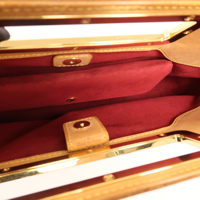 LOUIS VUITTON Monogram Multicolore Judy MM金扣鏈帶手挽肩背兩用袋-4