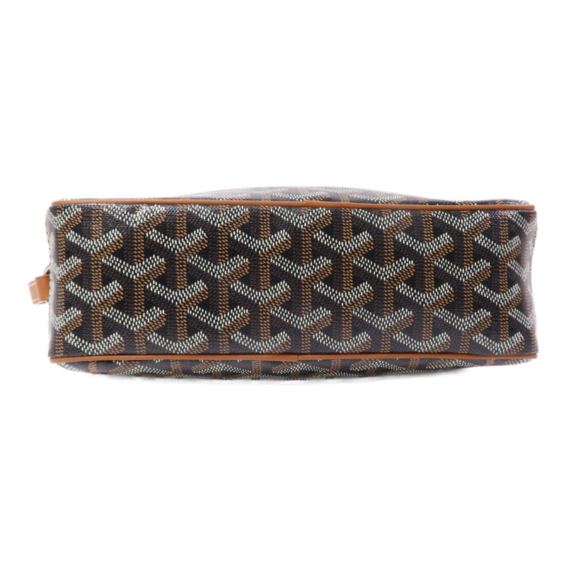 GOYARD 塗層帆布Cap-Vert PM銀扣肩背袋-3