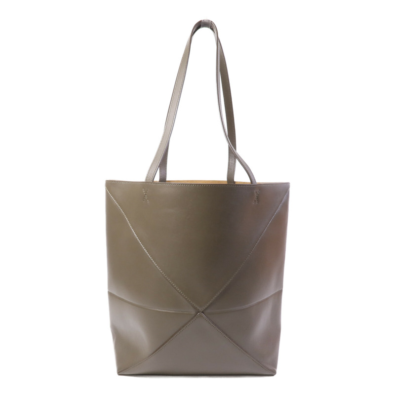 LOEWE 牛皮皮革Puzzle Fold Tote手挽袋-1