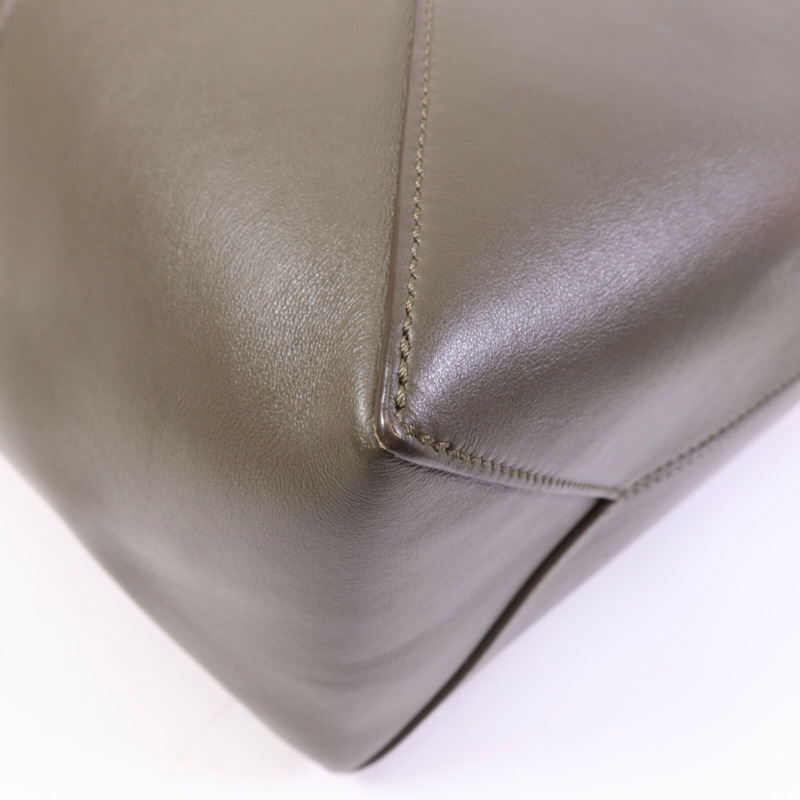 LOEWE 牛皮皮革Puzzle Fold Tote手挽袋-12