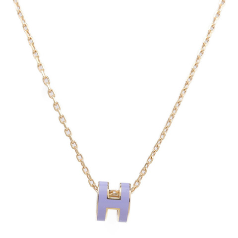 HERMES 金屬Mini Pop H Necklace項鍊