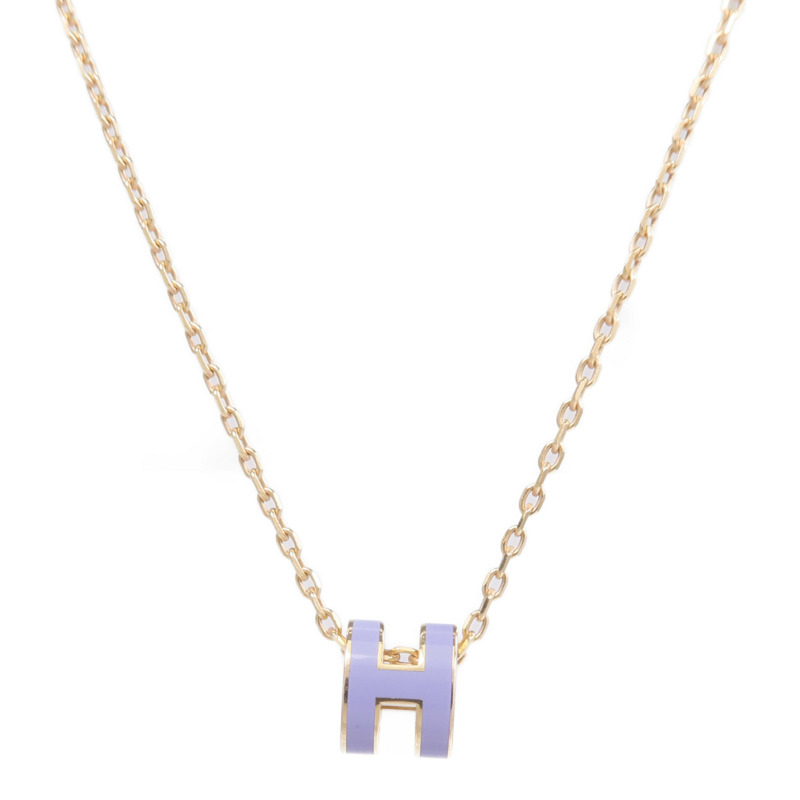 HERMES 金屬Mini Pop H Necklace項鍊-1