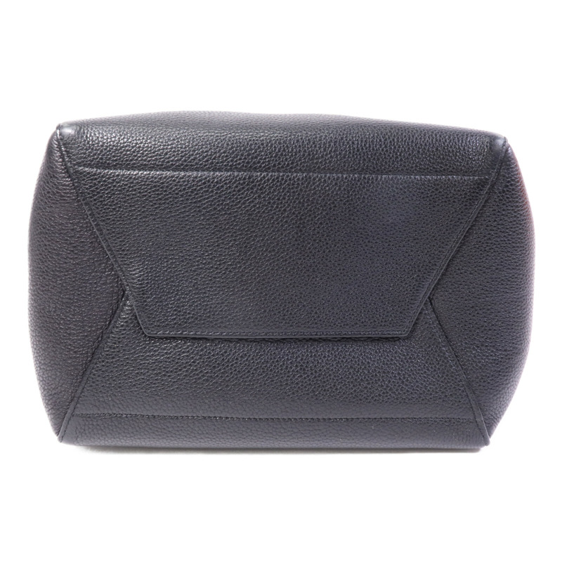 CELINE 牛皮皮革Sangle Bucket Large金扣肩背袋-3