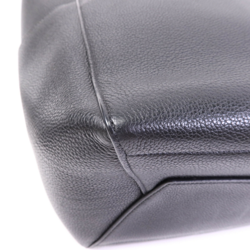 CELINE 牛皮皮革Sangle Bucket Large金扣肩背袋-12