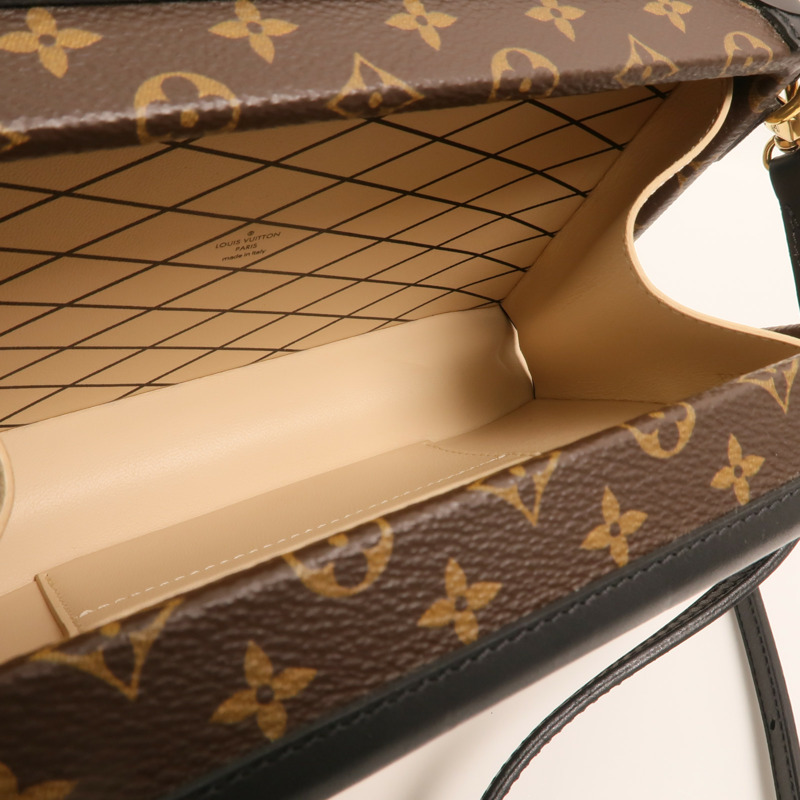 LOUIS VUITTON Monogram Petite Malle金扣肩背袋-4