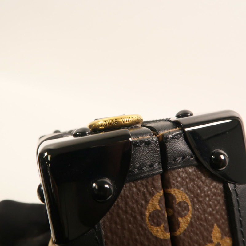 LOUIS VUITTON Monogram Petite Malle金扣肩背袋-14