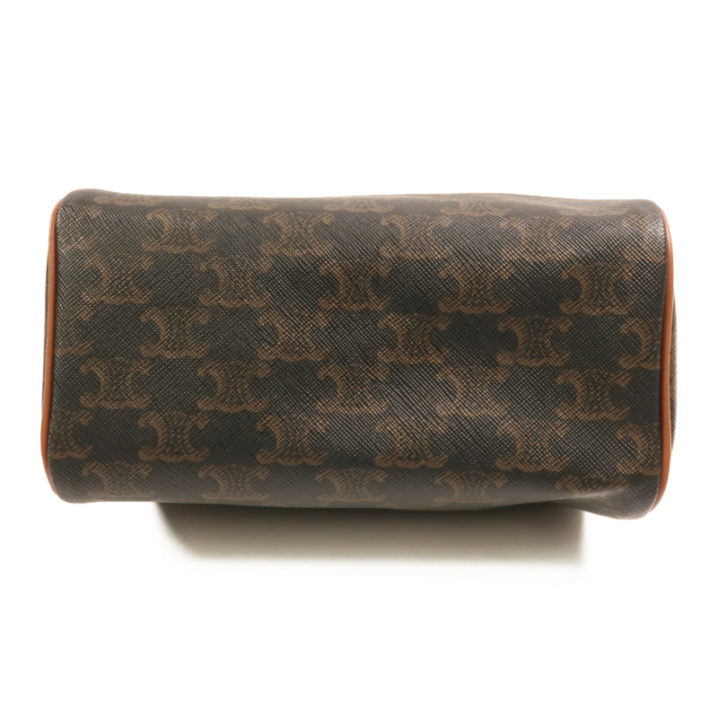 CELINE 塗層帆布Shoulder Bag金扣手挽肩背兩用袋-3