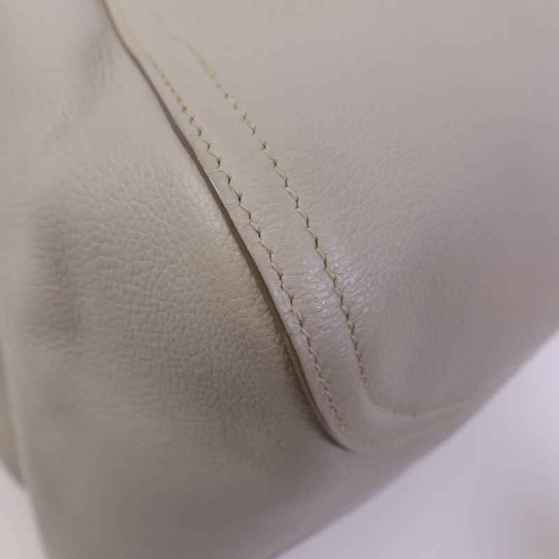 HERMES Evercolor皮革Oxer銀扣手挽肩背兩用袋Gris Perle-11