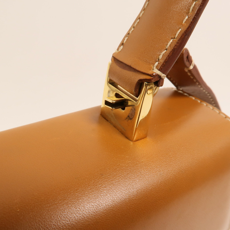 Salvatore Ferragamo 牛皮皮革Gancini Bag金扣手挽肩背兩用袋-12