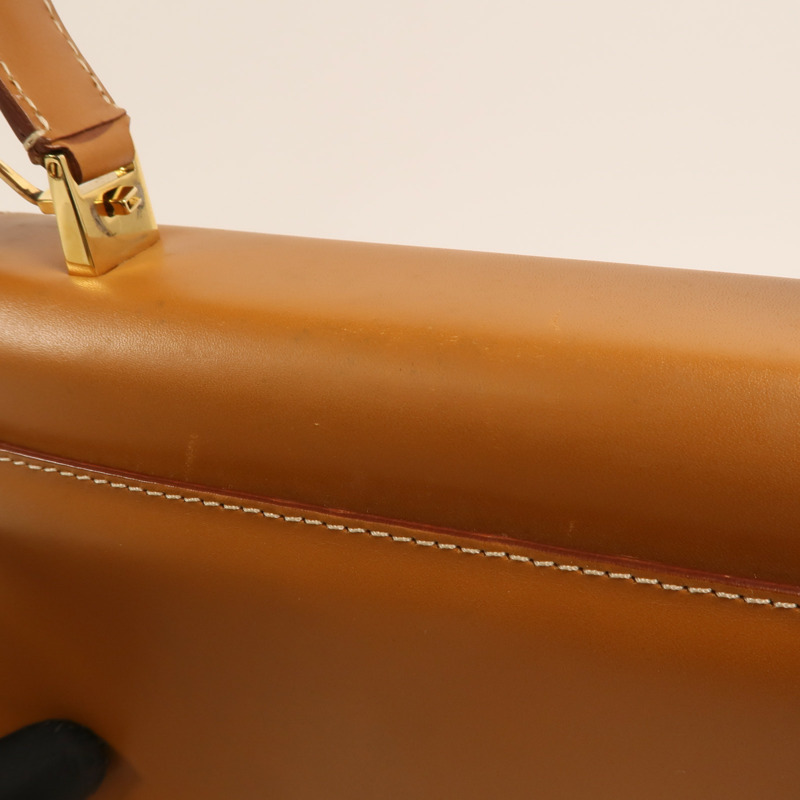 Salvatore Ferragamo 牛皮皮革Gancini Bag金扣手挽肩背兩用袋-13