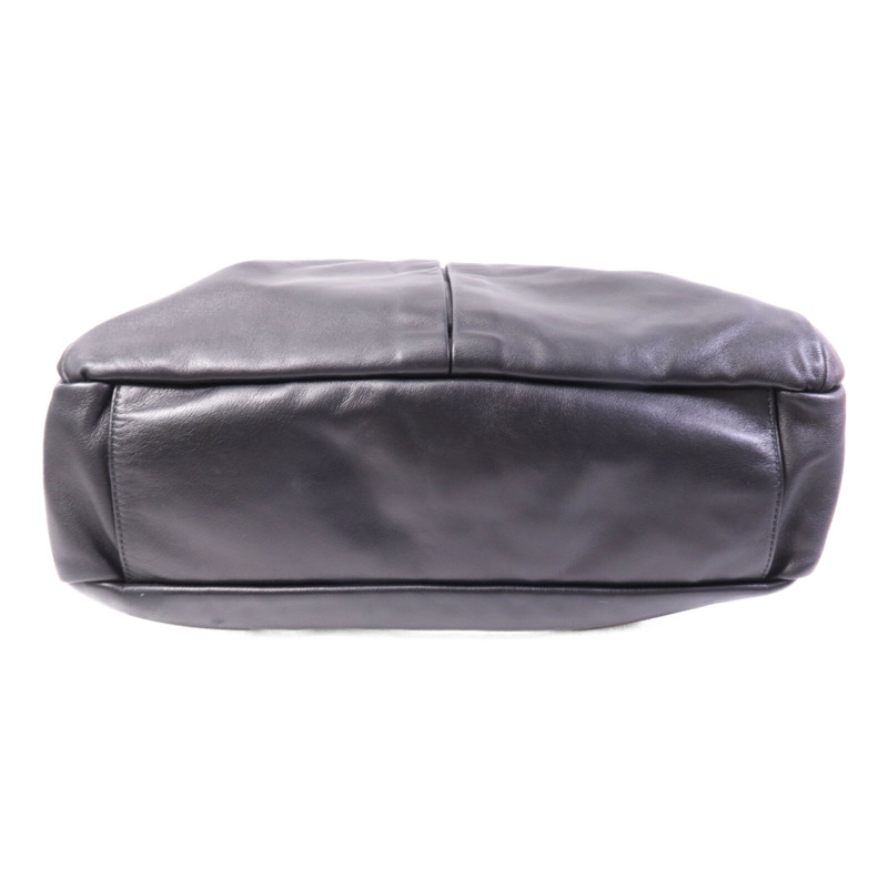 PRADA 牛皮皮革Vintage Handbag銀扣手挽肩背兩用袋-3