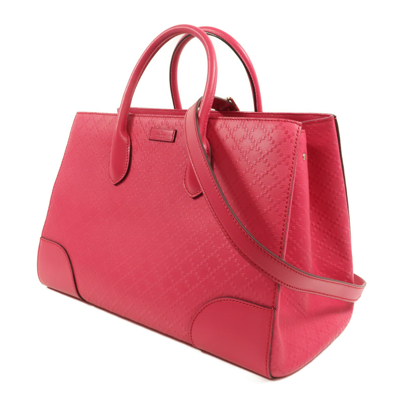 GUCCI 牛皮皮革Diamante Bag金扣手挽肩背兩用袋-2