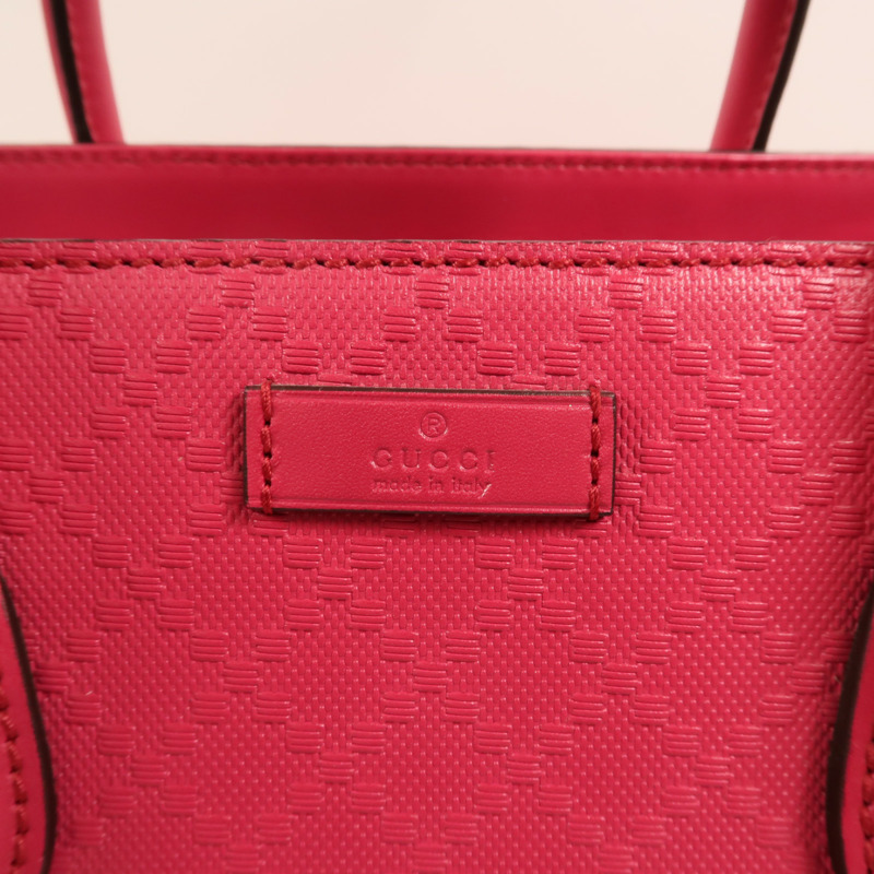 GUCCI 牛皮皮革Diamante Bag金扣手挽肩背兩用袋-8