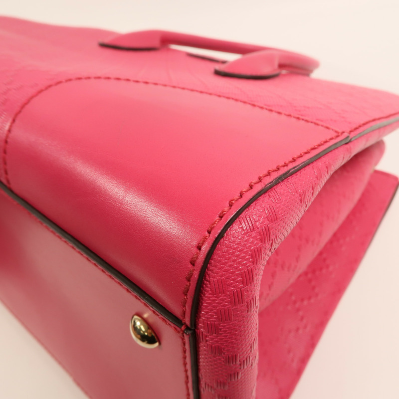 GUCCI 牛皮皮革Diamante Bag金扣手挽肩背兩用袋-10