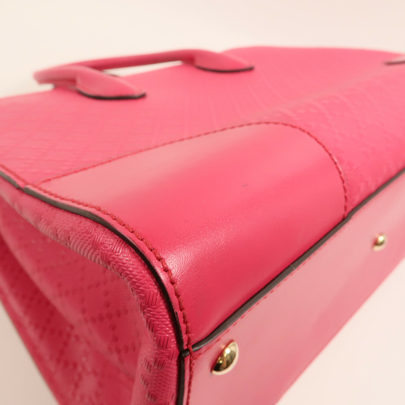 GUCCI 牛皮皮革Diamante Bag金扣手挽肩背兩用袋-13