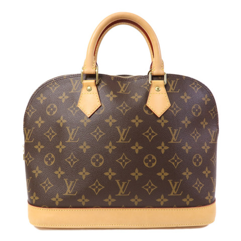 LOUIS VUITTON Monogram Alma PM金扣手挽袋