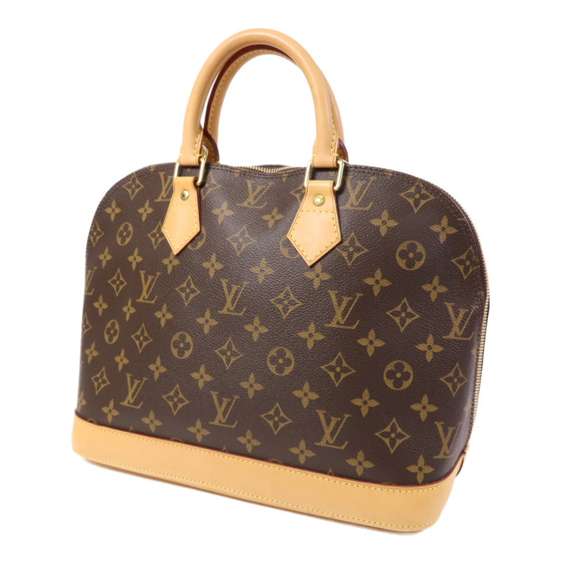 LOUIS VUITTON Monogram Alma PM金扣手挽袋-2