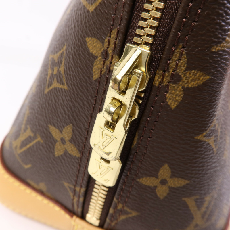 LOUIS VUITTON Monogram Alma PM金扣手挽袋-14