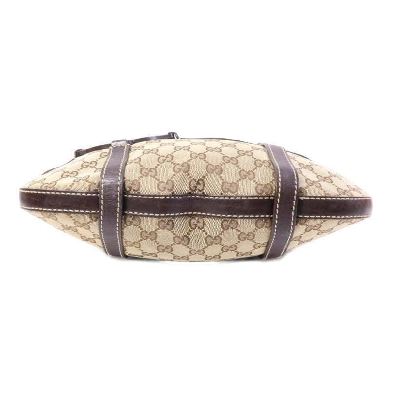 GUCCI 帆布Shoulder Bag金扣肩背袋-3