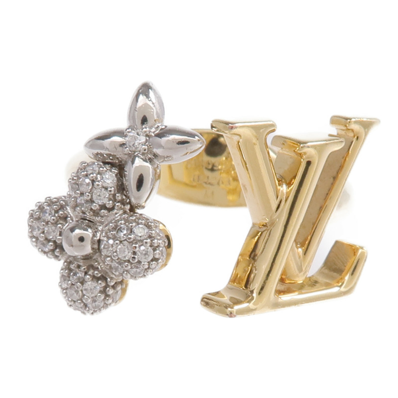 LOUIS VUITTON 金屬Gram Ring戒指US#6-1