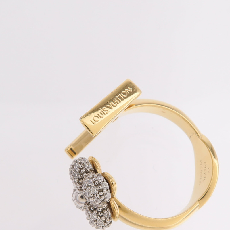 LOUIS VUITTON 金屬Gram Ring戒指US#6-5