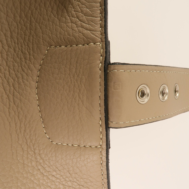 HERMES Togo皮革Sac a Depeches 銀扣手挽袋Gris Tourterelle-6