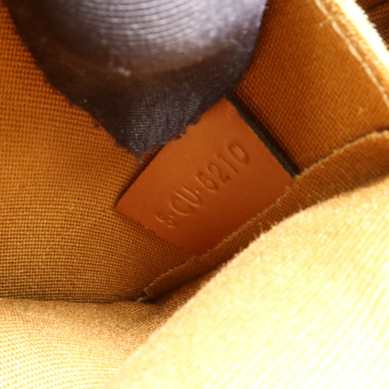 CELINE 塗層帆布Folco金扣肩背袋-7