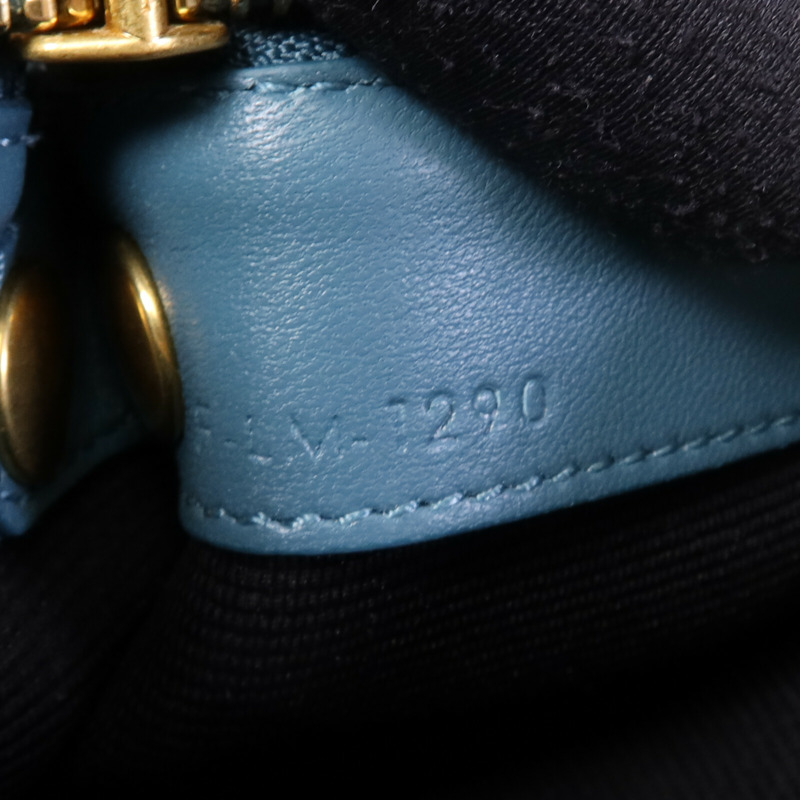 CELINE 牛皮皮革Trio Small金扣肩背袋-9