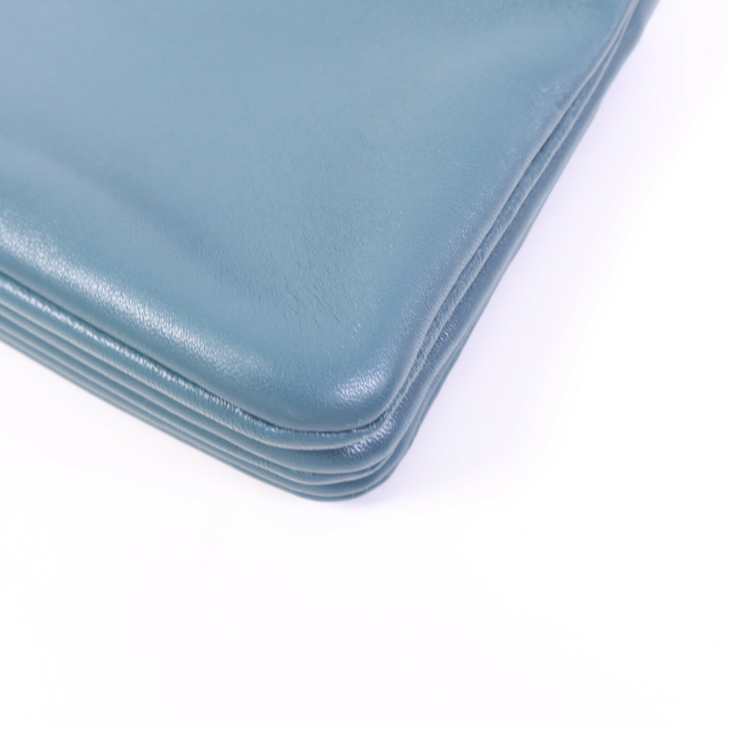 CELINE 牛皮皮革Trio Small金扣肩背袋-12