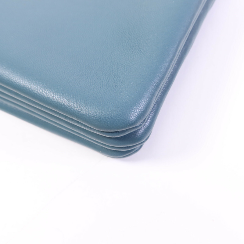 CELINE 牛皮皮革Trio Small金扣肩背袋-14