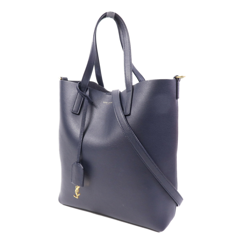 SAINT LAURENT 牛皮皮革2 Way Shoulder Bag金扣手挽肩背兩用袋-2