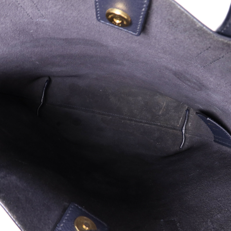 SAINT LAURENT 牛皮皮革2 Way Shoulder Bag金扣手挽肩背兩用袋-4