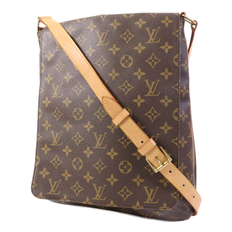LOUIS VUITTON Monogram Musette金扣肩背袋-2