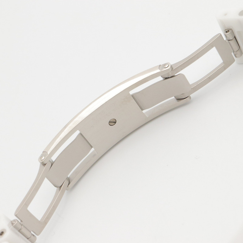 香奈兒 J12 12鑽陶瓷女錶，白色 (H1628)-12