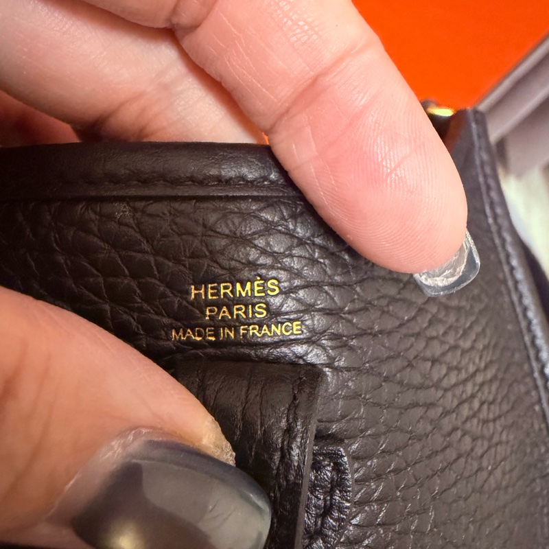 🔥9新以上|少用釋出🔥Hermes mini Evelyn 黑金（Togo牛皮）-2