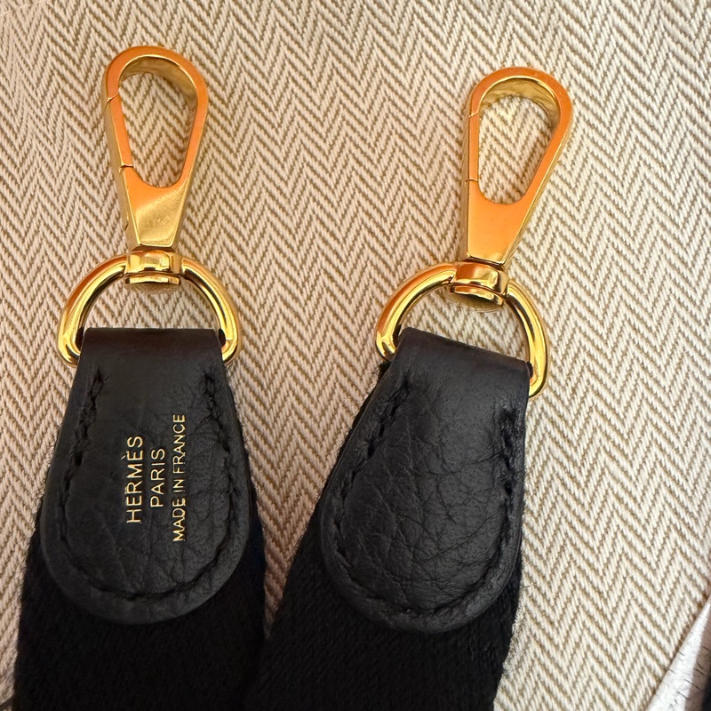 🔥9新以上|少用釋出🔥Hermes mini Evelyn 黑金（Togo牛皮）-14